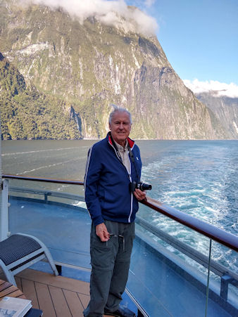 Fred Cruising the Milford Sound